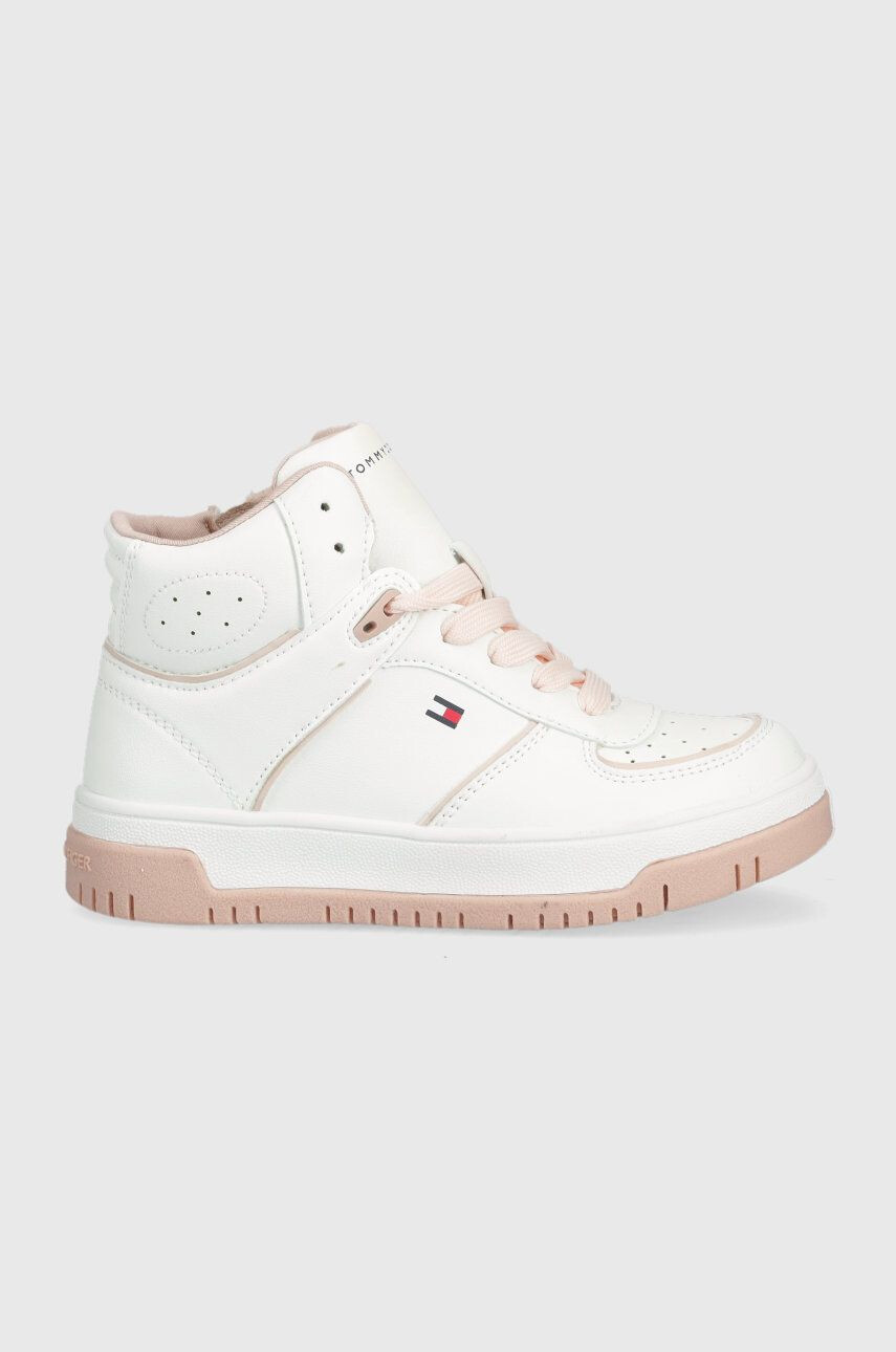 Tommy Hilfiger Dětské sneakers boty bílá barva - Pepit.cz