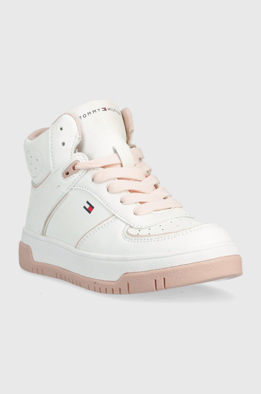 Tommy Hilfiger Dětské sneakers boty bílá barva - Pepit.cz