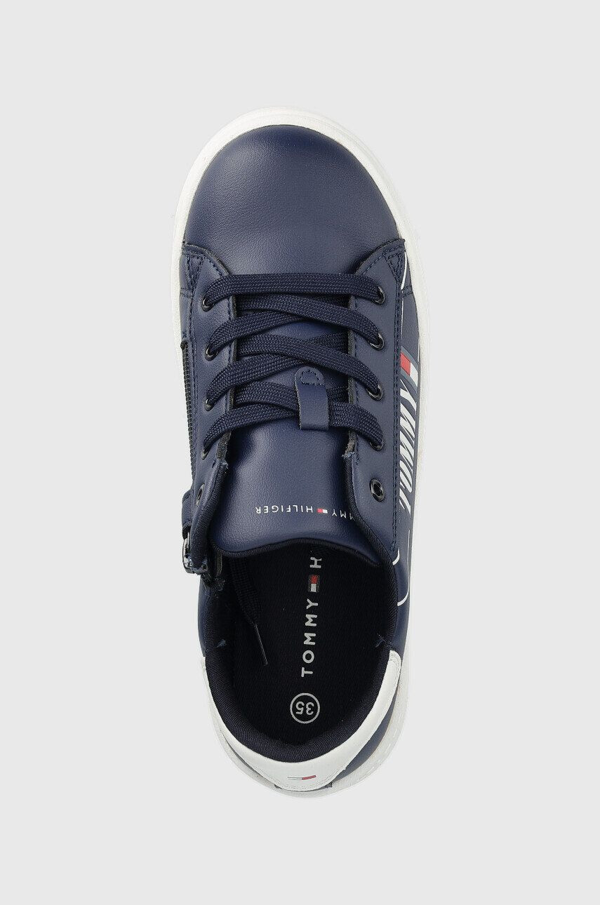 Tommy Hilfiger Dětské sneakers boty tmavomodrá barva - Pepit.cz