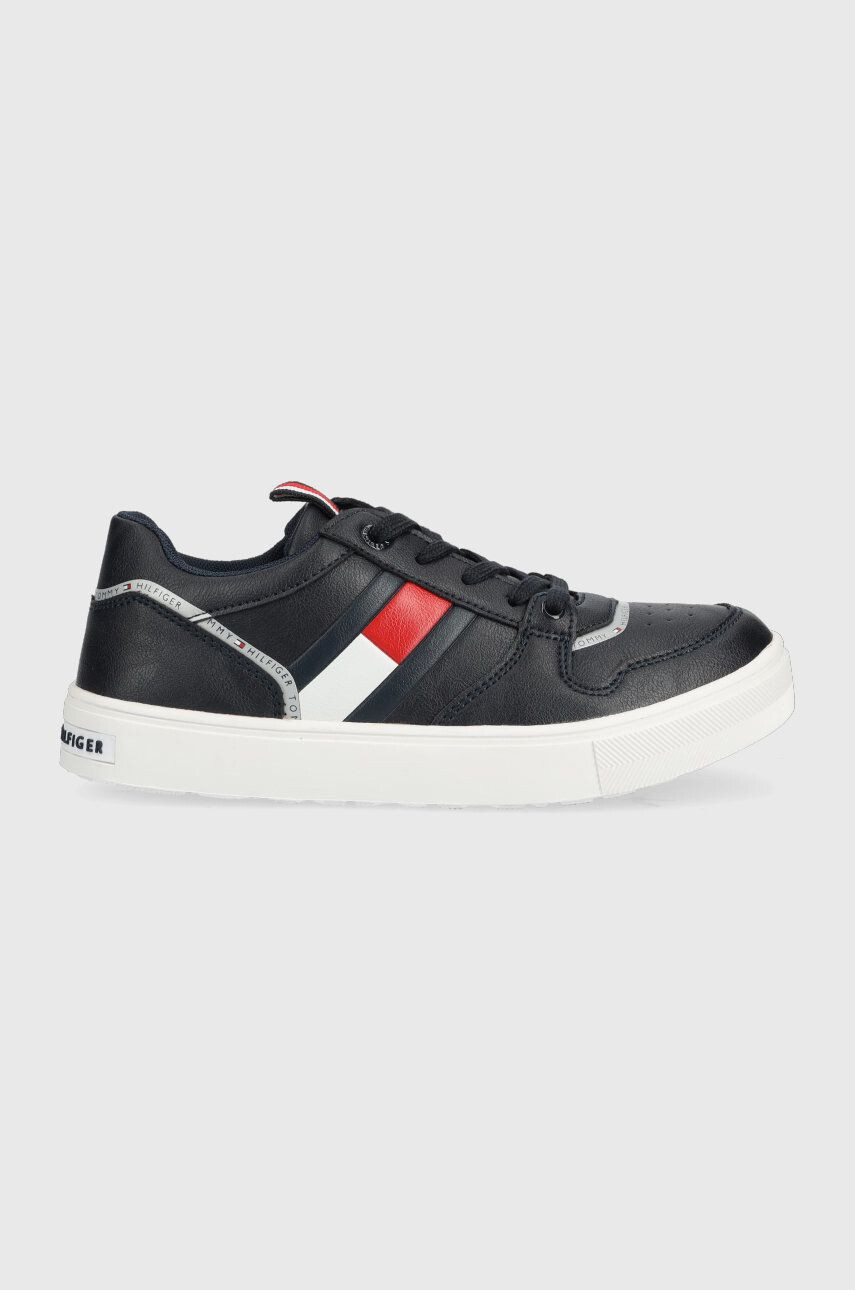 Tommy Hilfiger Dětské sneakers boty tmavomodrá barva - Pepit.cz