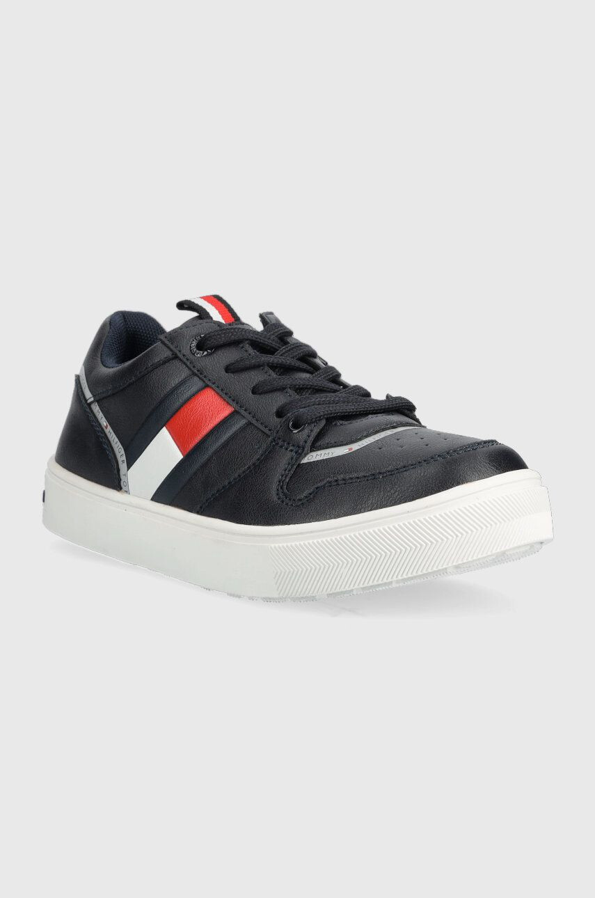 Tommy Hilfiger Dětské sneakers boty tmavomodrá barva - Pepit.cz