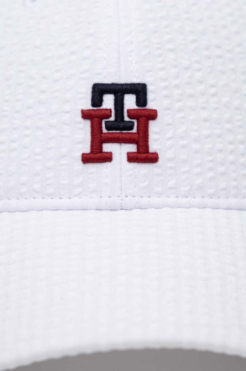 Tommy Hilfiger Dětská baseballová čepice bílá barva s aplikací - Pepit.cz