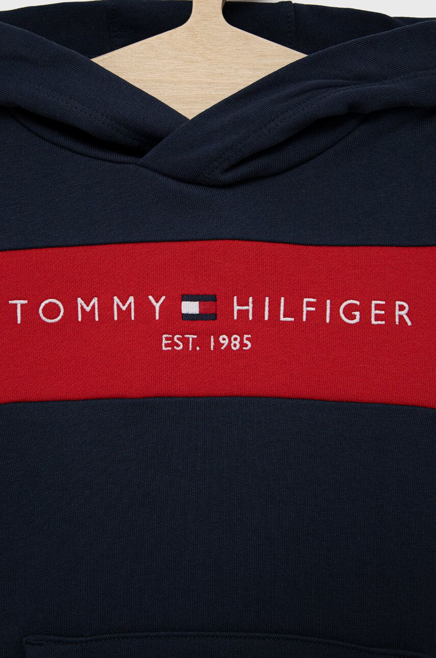 Tommy Hilfiger Dětská bavlněná souprava tmavomodrá barva - Pepit.cz