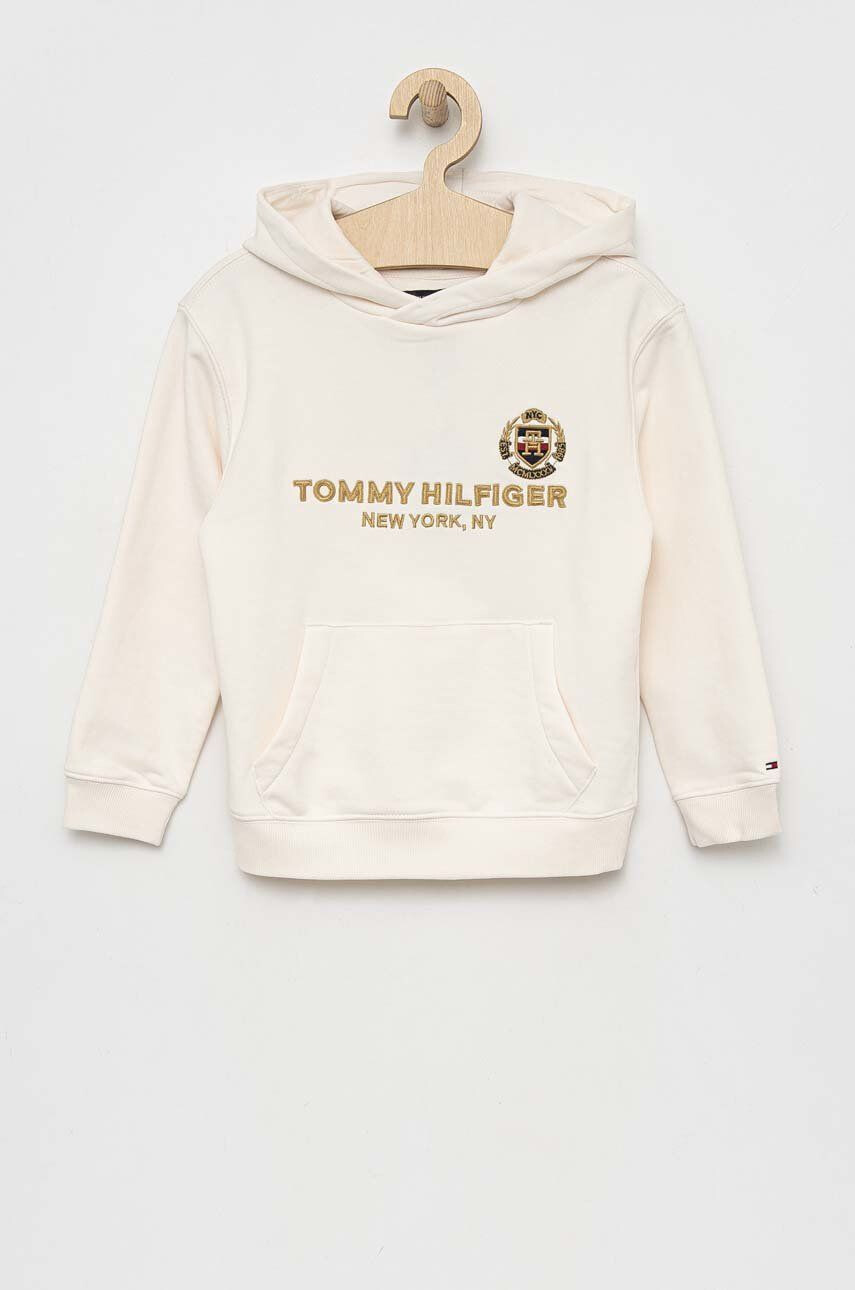 Tommy Hilfiger Dětská mikina tmavomodrá barva s aplikací - Pepit.cz