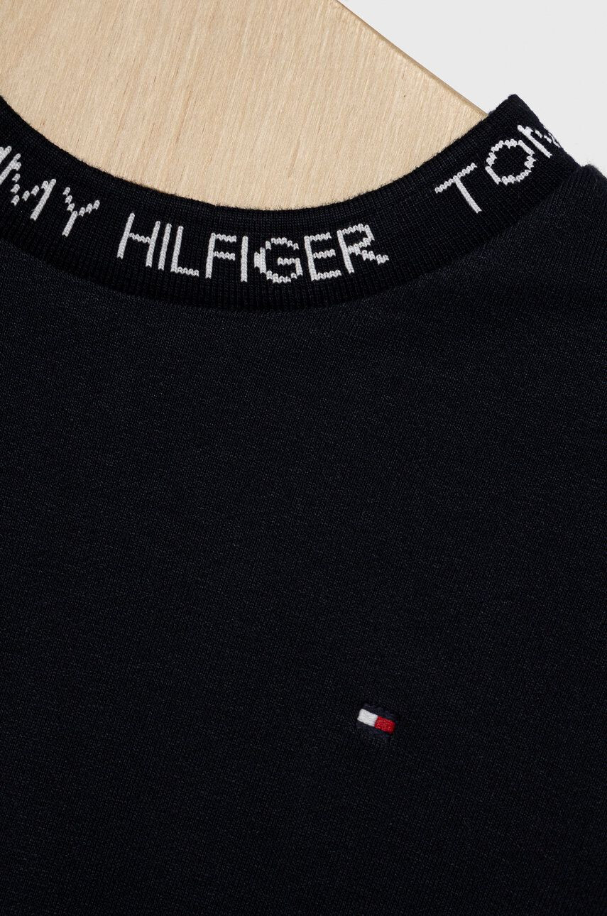 Tommy Hilfiger Dětská mikina tmavomodrá barva s aplikací - Pepit.cz