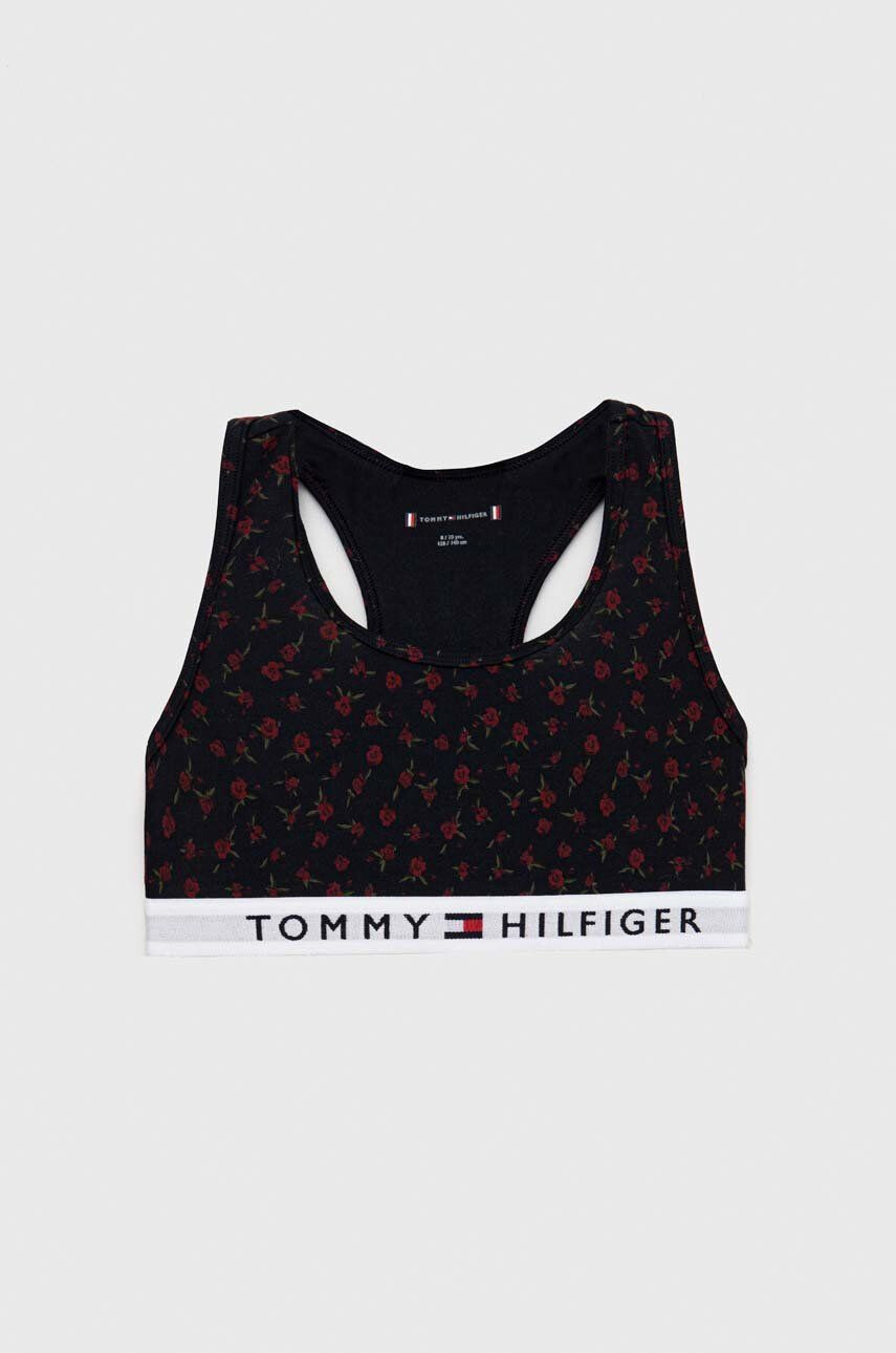 Tommy Hilfiger Dětská podprsenka 2-pack vínová barva - Pepit.cz