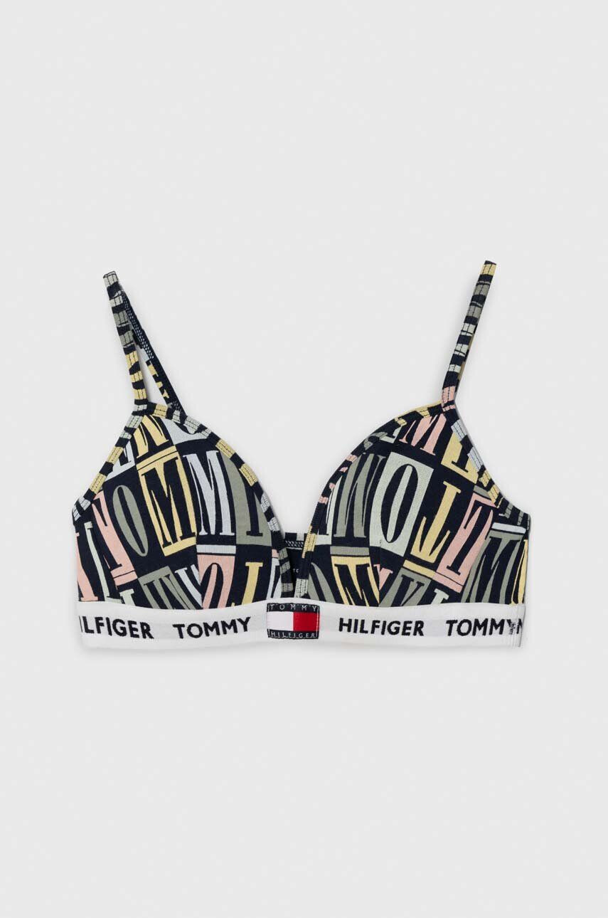 Tommy Hilfiger Dětská podprsenka šedá barva - Pepit.cz