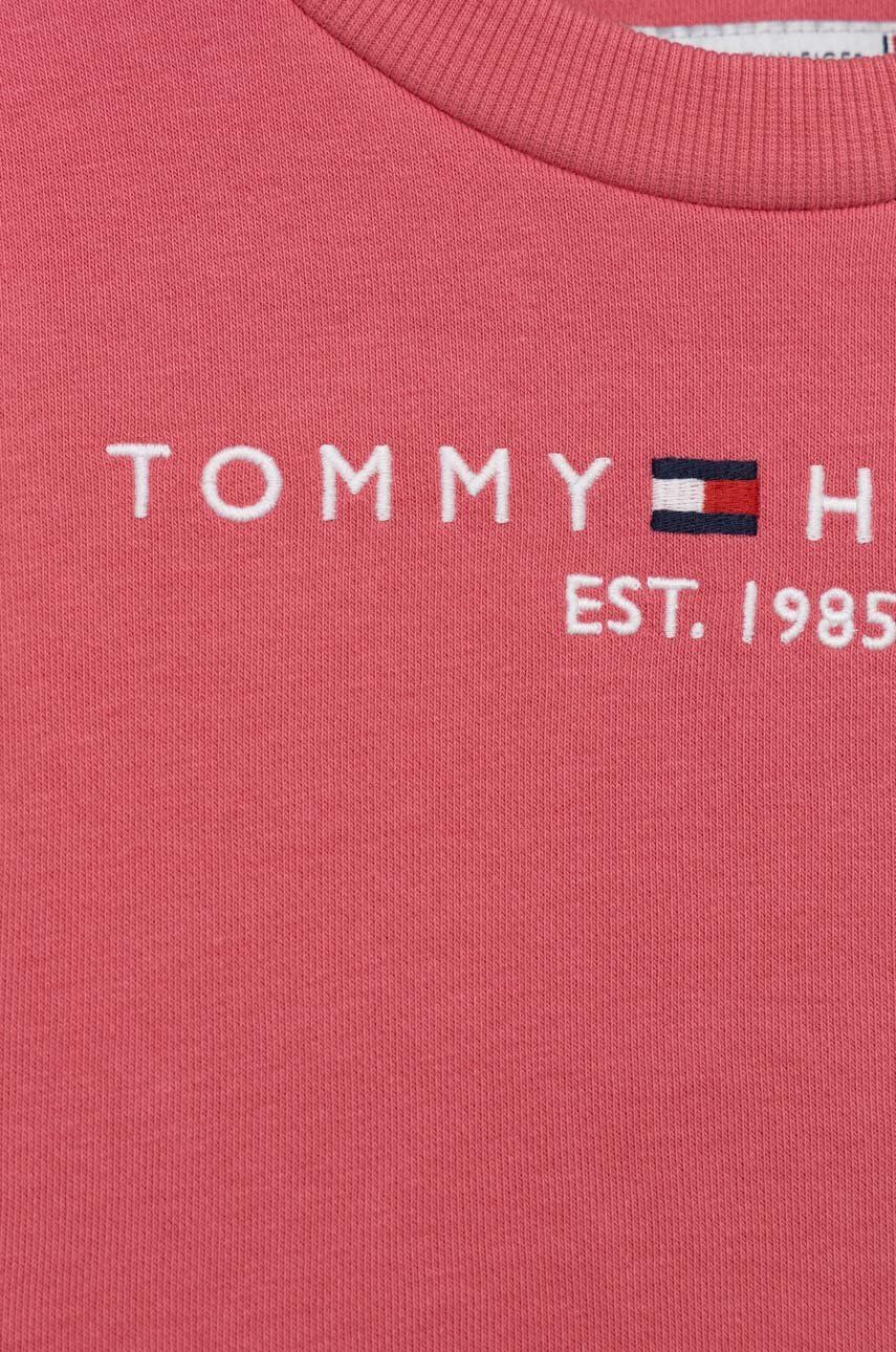 Tommy Hilfiger Dětská tepláková souprava růžová barva - Pepit.cz