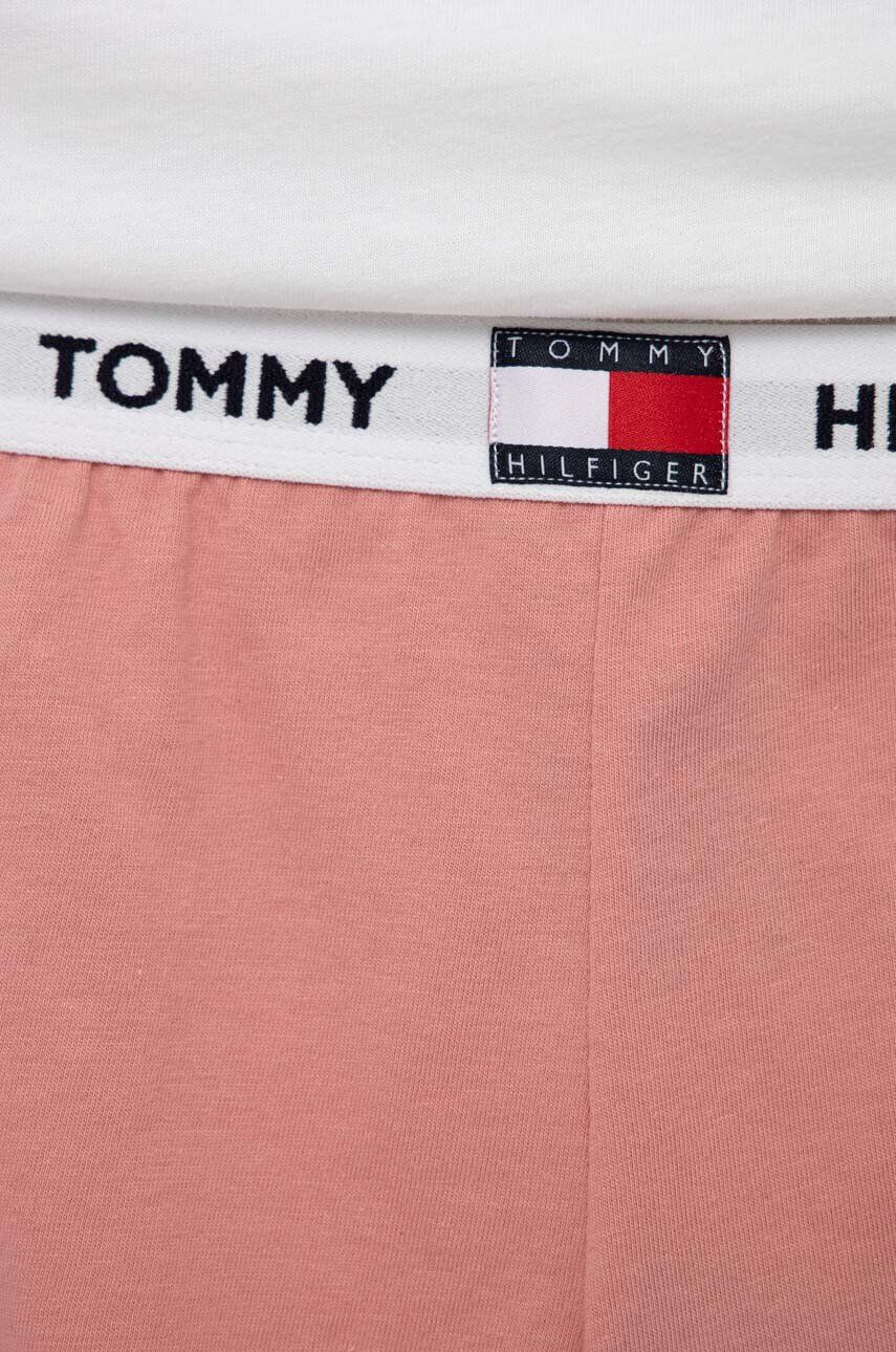 Tommy Hilfiger Dětské bavlněné pyžamo růžová barva s aplikací - Pepit.cz