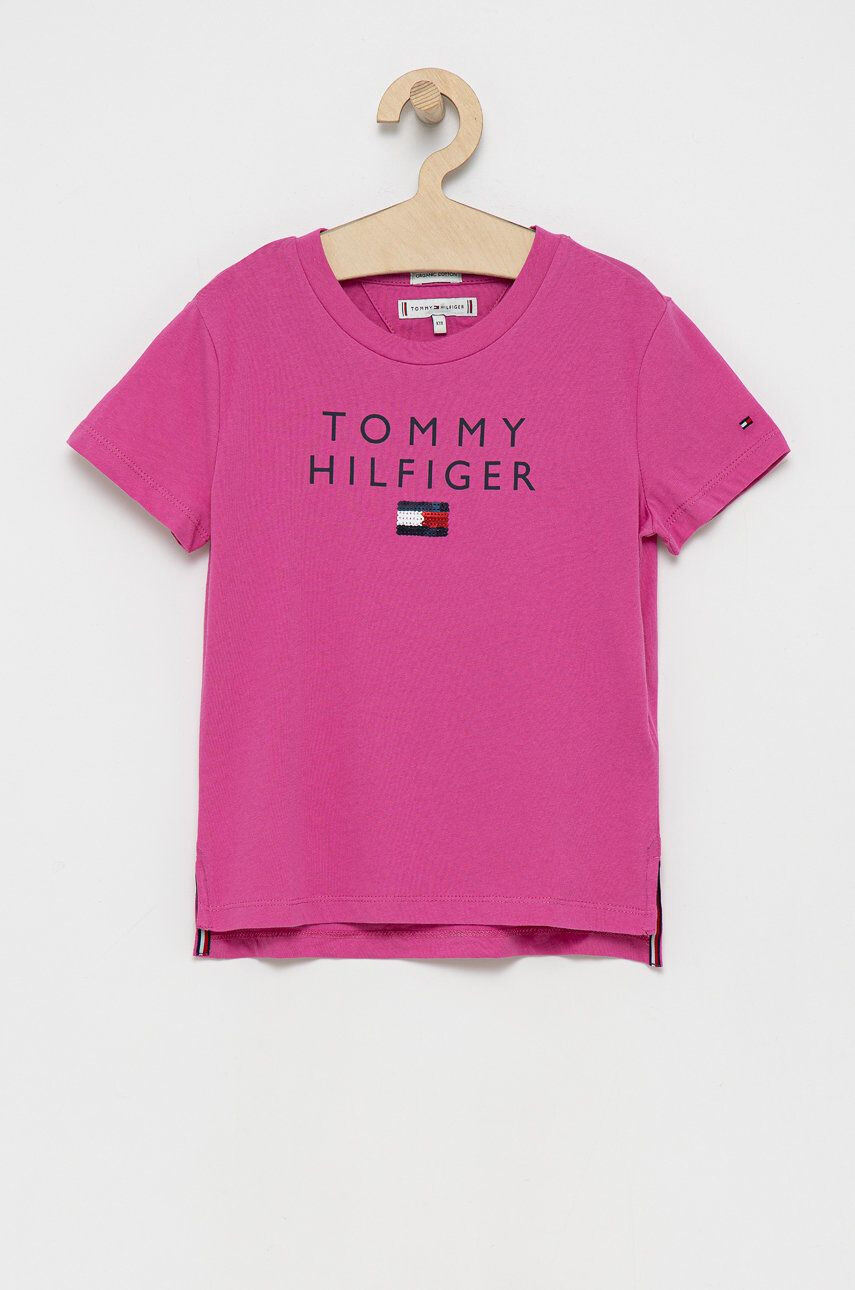 Tommy Hilfiger Dětské bavlněné tričko - Pepit.cz