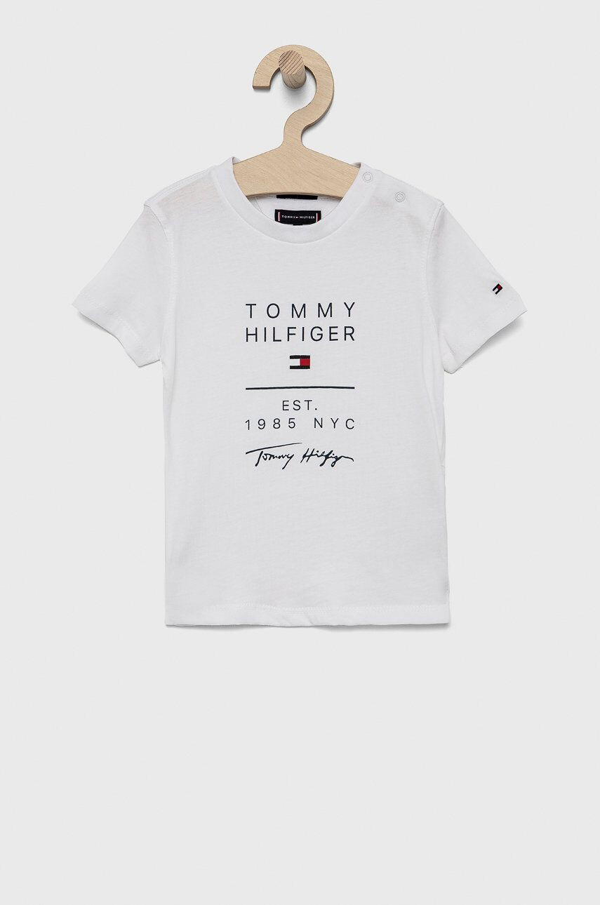 Tommy Hilfiger Dětské bavlněné tričko - Pepit.cz