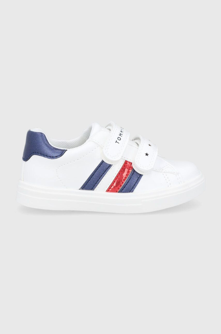 Tommy Hilfiger Dětské boty bílá barva - Pepit.cz