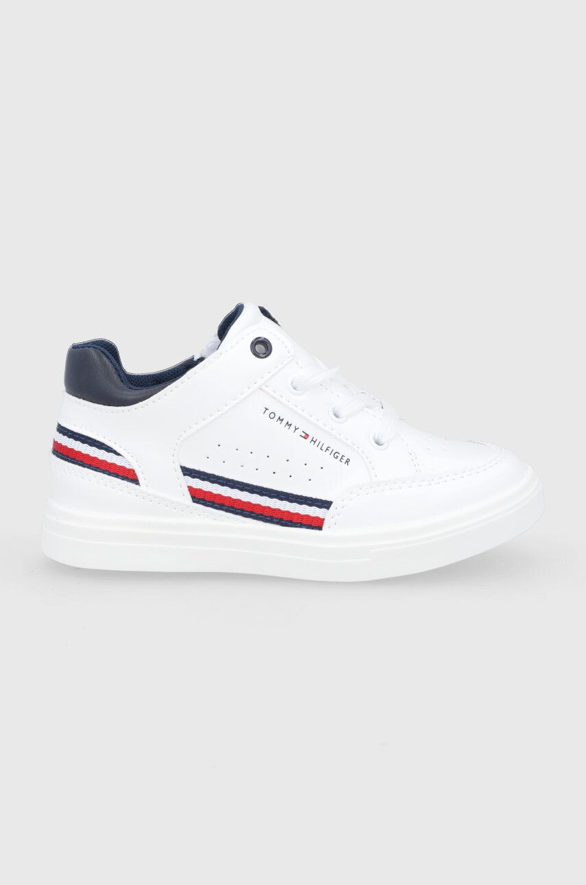 Tommy Hilfiger Dětské boty bílá barva - Pepit.cz