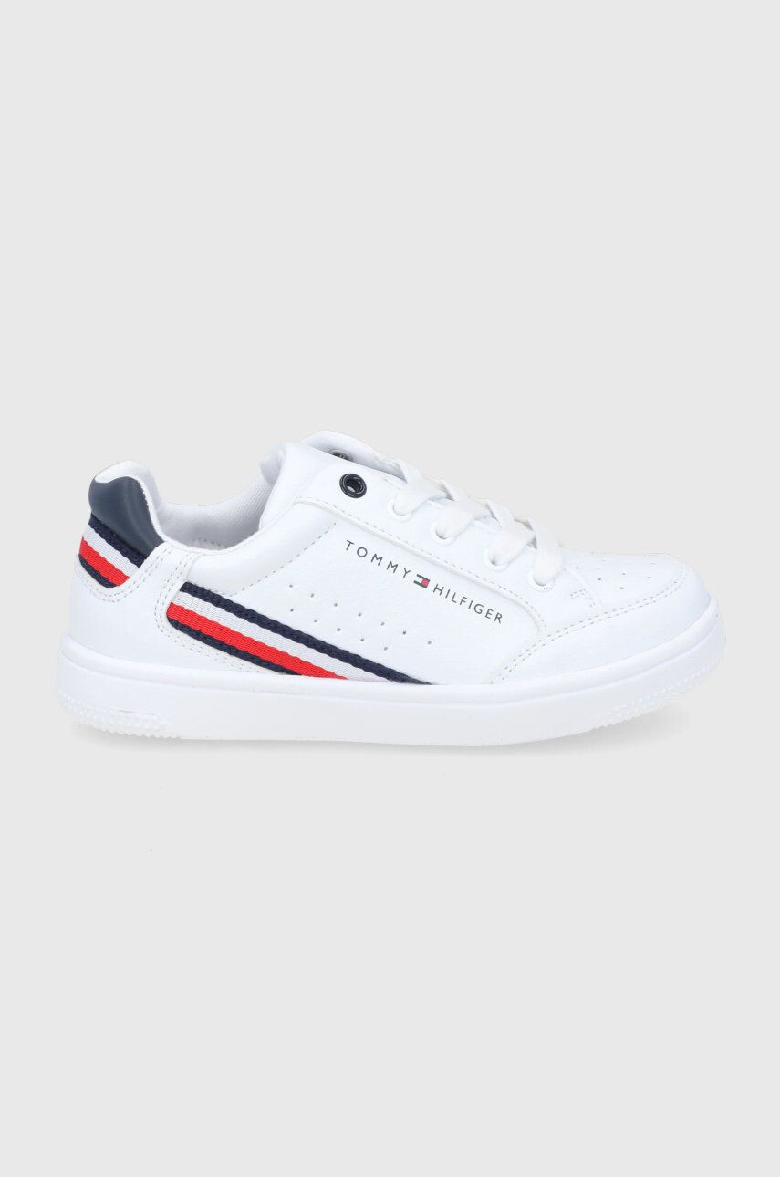 Tommy Hilfiger Dětské boty bílá barva - Pepit.cz