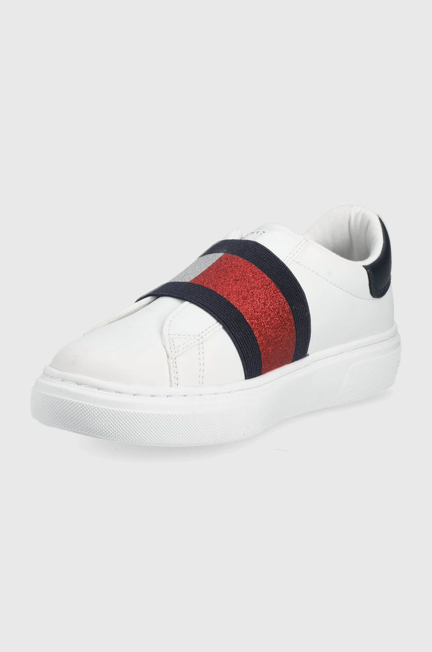 Tommy Hilfiger Dětské boty bílá barva - Pepit.cz