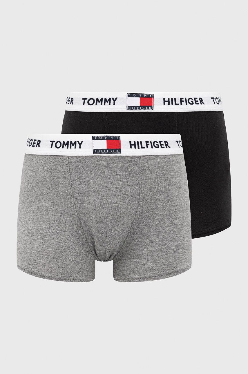 Tommy Hilfiger Dětské boxerky šedá barva - Pepit.cz