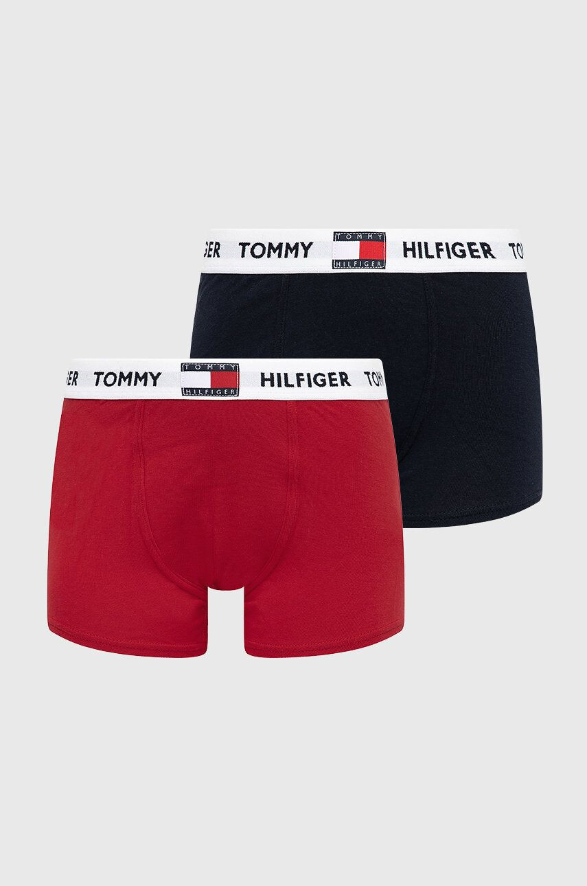 Tommy Hilfiger Dětské boxerky červená barva - Pepit.cz