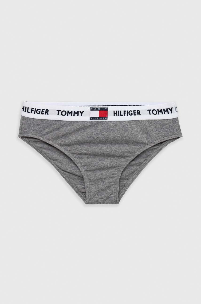 Tommy Hilfiger Dětské kalhotky 2-pack šedá barva - Pepit.cz