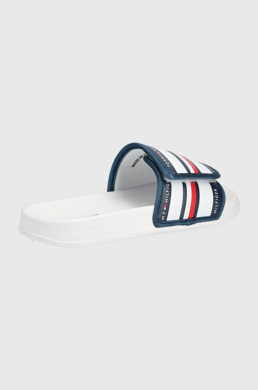 Tommy Hilfiger Dětské pantofle bílá barva - Pepit.cz