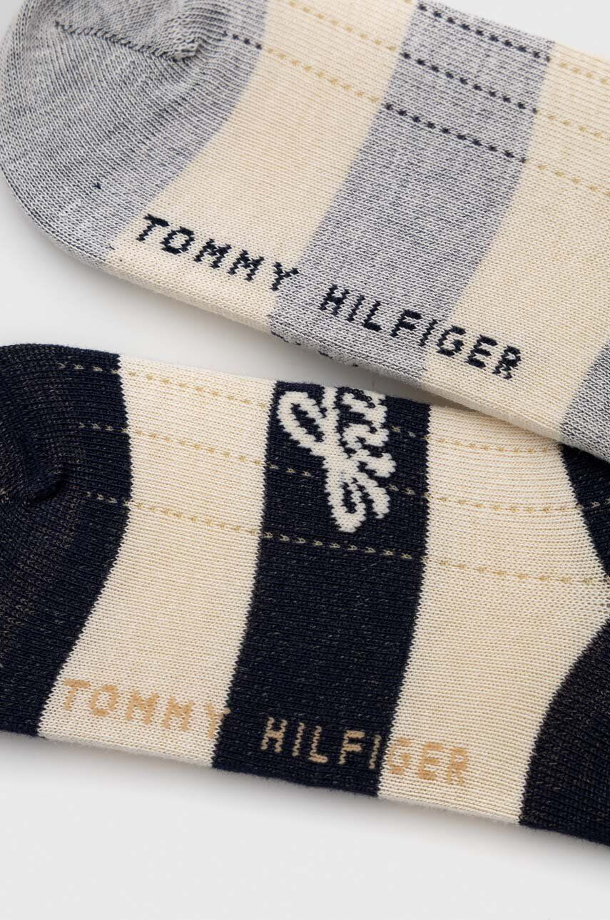 Tommy Hilfiger Dětské ponožky 2-pack béžová barva - Pepit.cz