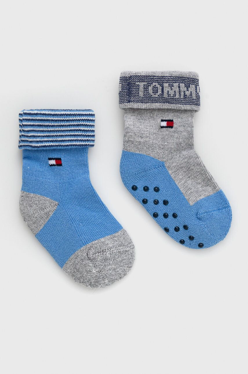 Tommy Hilfiger Dětské ponožky 2-pack růžová barva - Pepit.cz