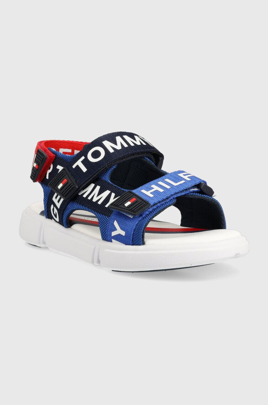 Tommy Hilfiger Dětské sandály tmavomodrá barva - Pepit.cz