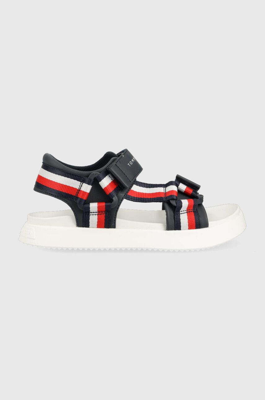 Tommy Hilfiger Dětské sandály tmavomodrá barva - Pepit.cz