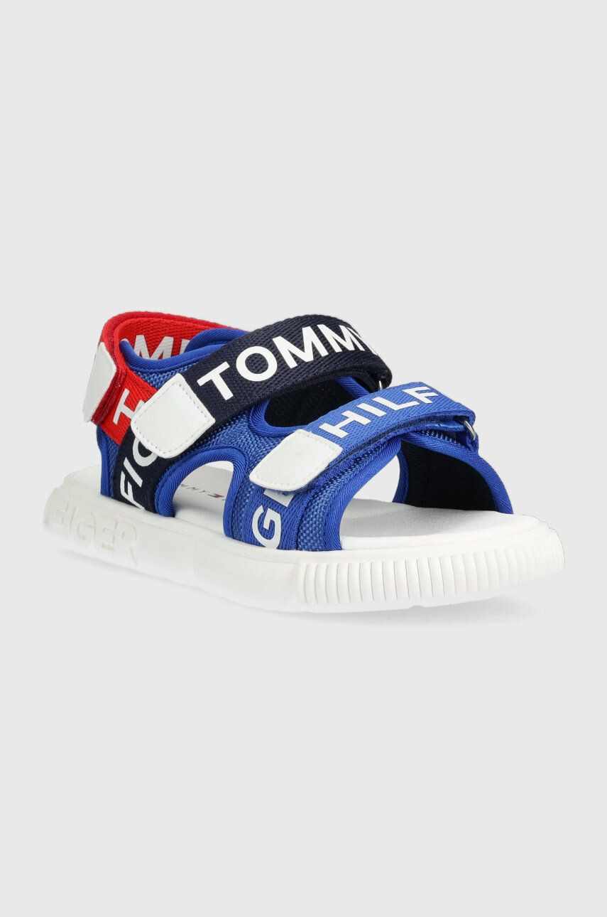 Tommy Hilfiger Dětské sandály tmavomodrá barva - Pepit.cz