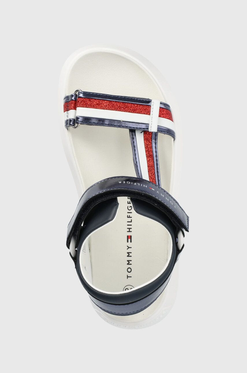 Tommy Hilfiger Dětské sandály tmavomodrá barva - Pepit.cz