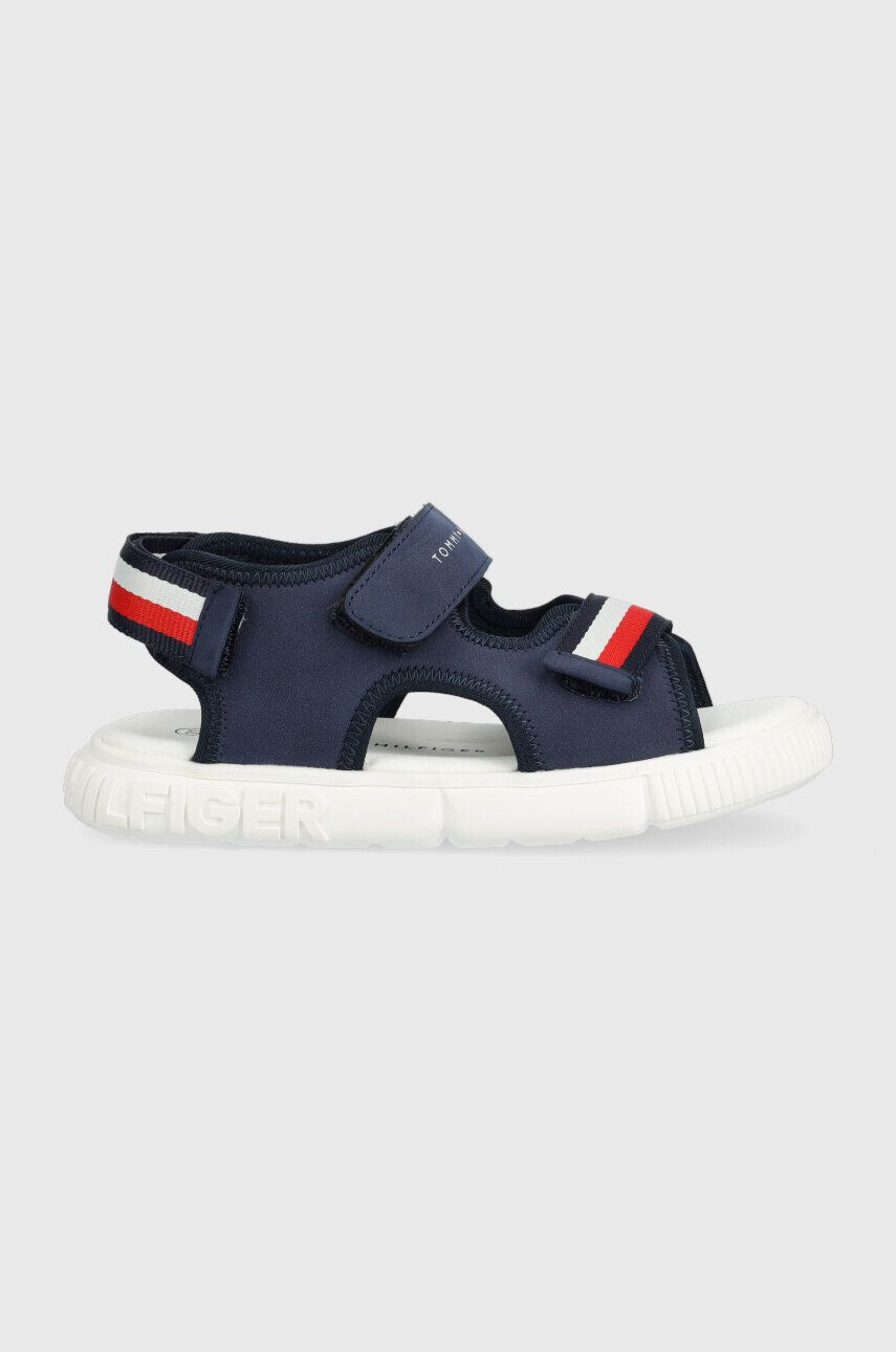 Tommy Hilfiger Dětské sandály tmavomodrá barva - Pepit.cz