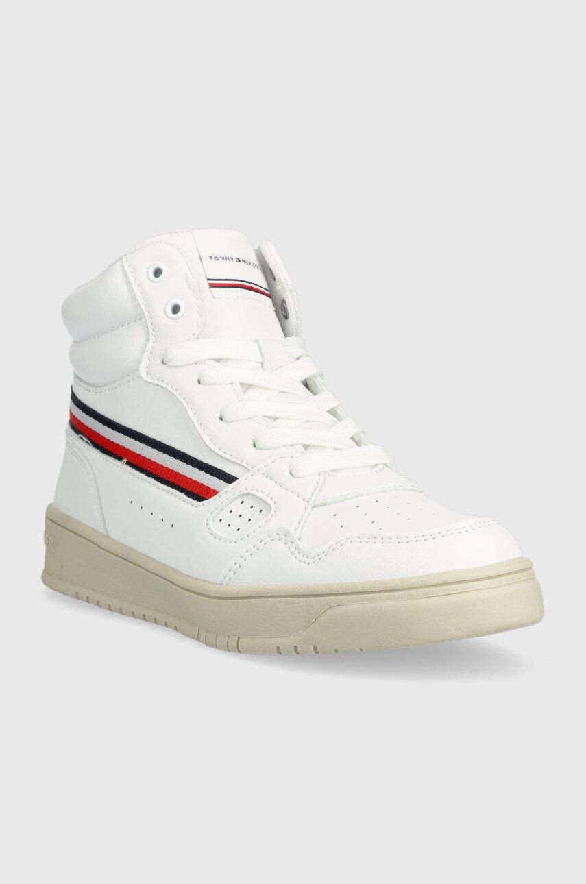 Tommy Hilfiger Dětské sneakers boty bílá barva - Pepit.cz