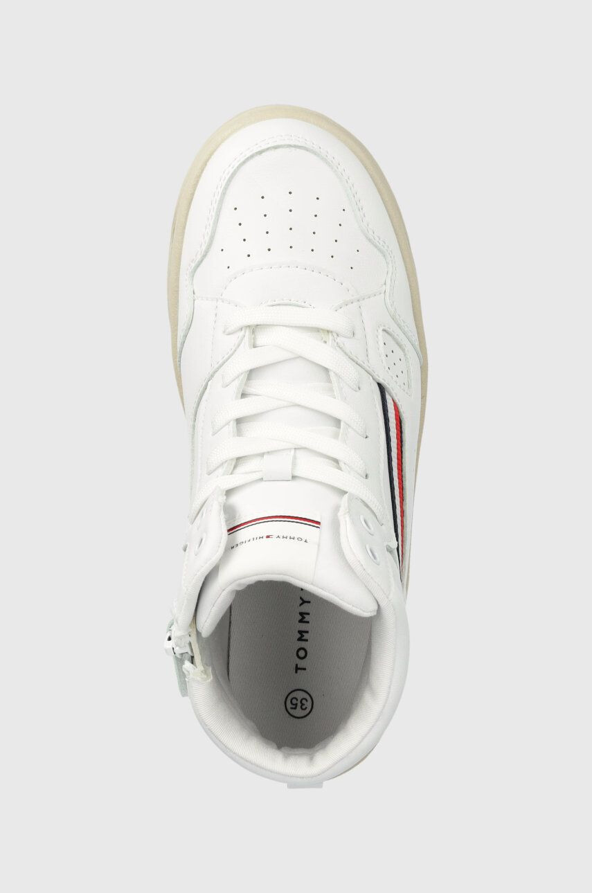 Tommy Hilfiger Dětské sneakers boty bílá barva - Pepit.cz