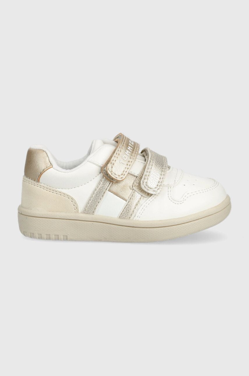 Tommy Hilfiger Dětské sneakers boty zlatá barva - Pepit.cz