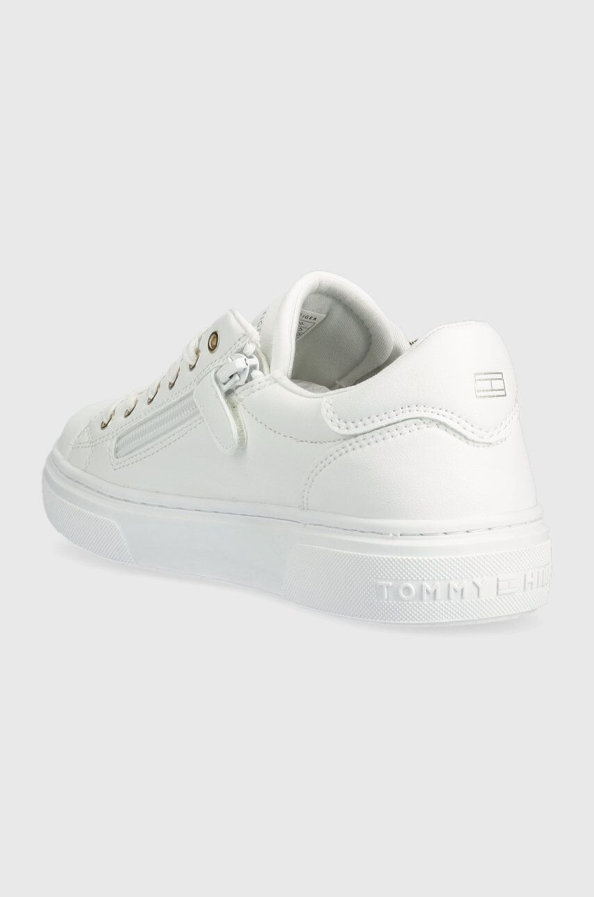 Tommy Hilfiger Dětské sneakers boty bílá barva - Pepit.cz