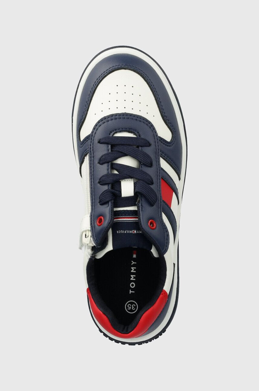 Tommy Hilfiger Dětské sneakers boty černá barva - Pepit.cz