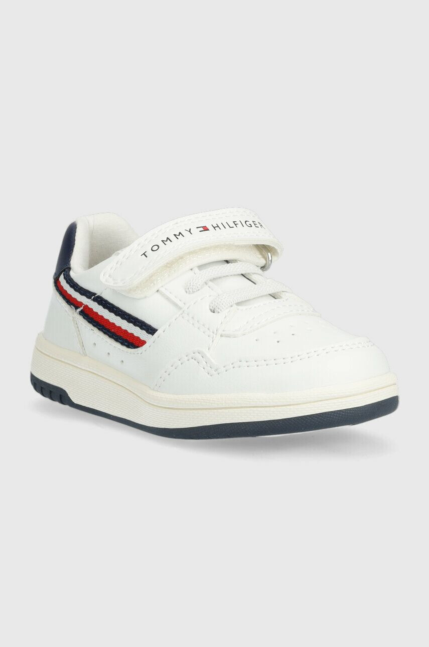 Tommy Hilfiger Dětské sneakers boty bílá barva - Pepit.cz