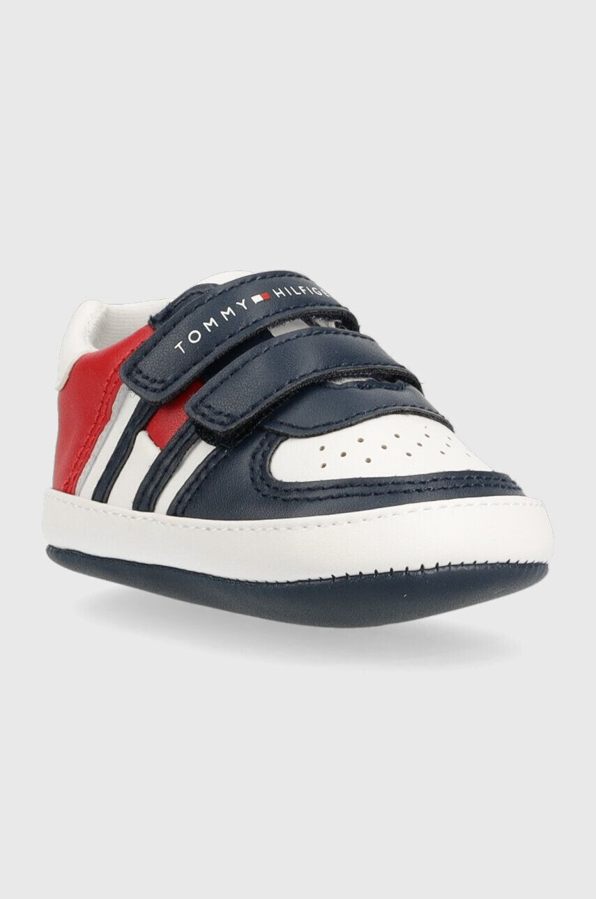 Tommy Hilfiger Dětské sneakers boty bílá barva - Pepit.cz