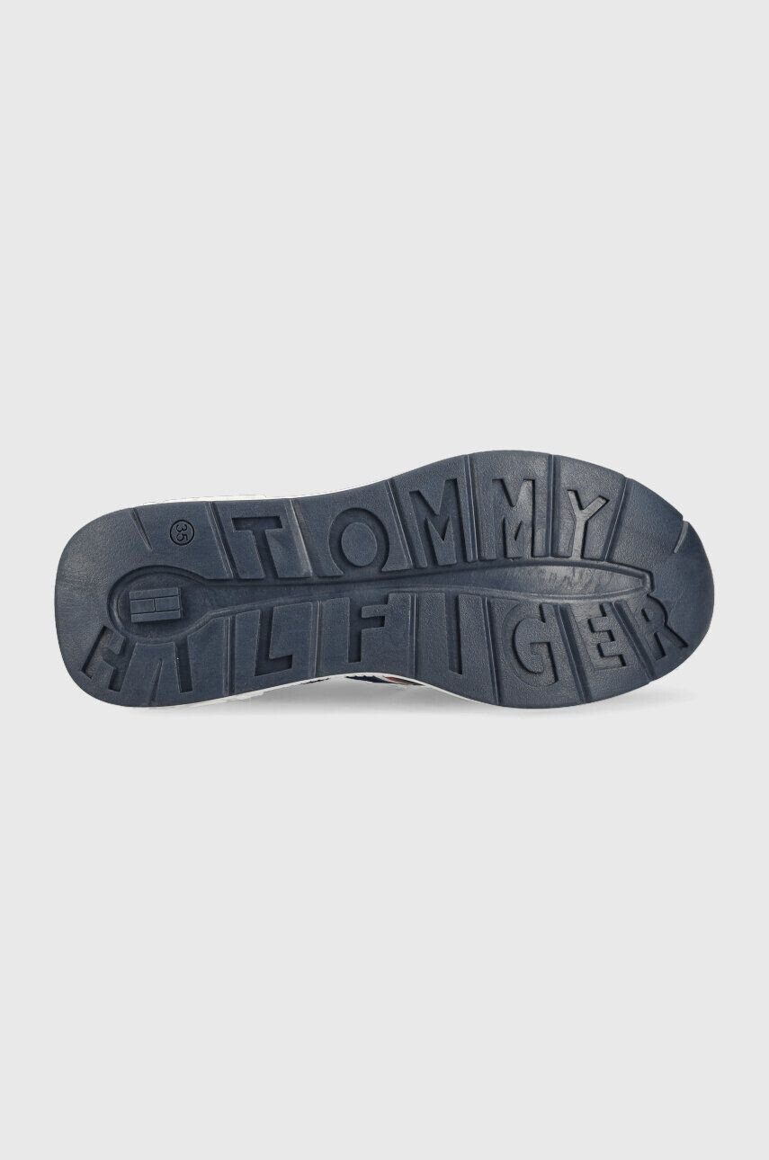 Tommy Hilfiger Dětské sneakers boty tmavomodrá barva - Pepit.cz