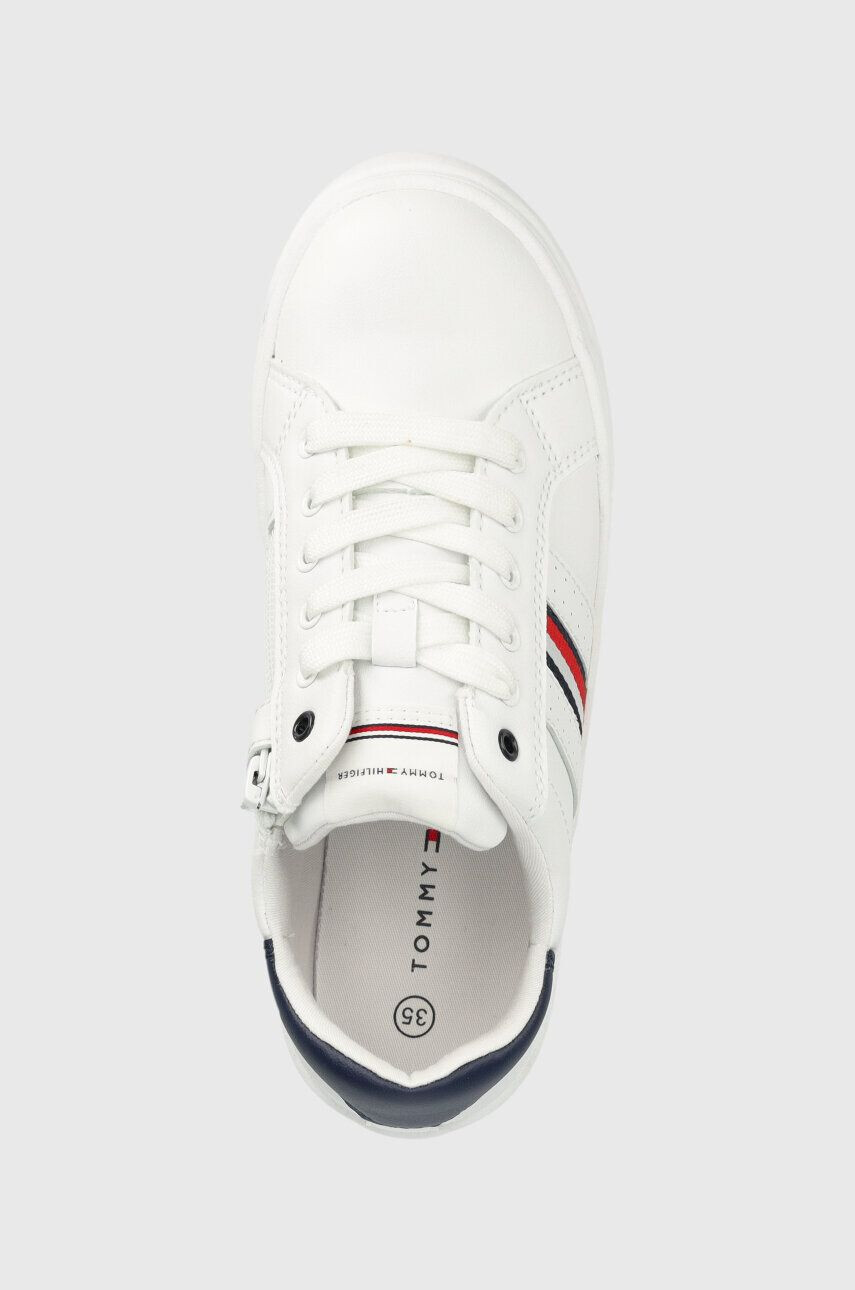 Tommy Hilfiger Dětské sneakers boty šedá barva - Pepit.cz