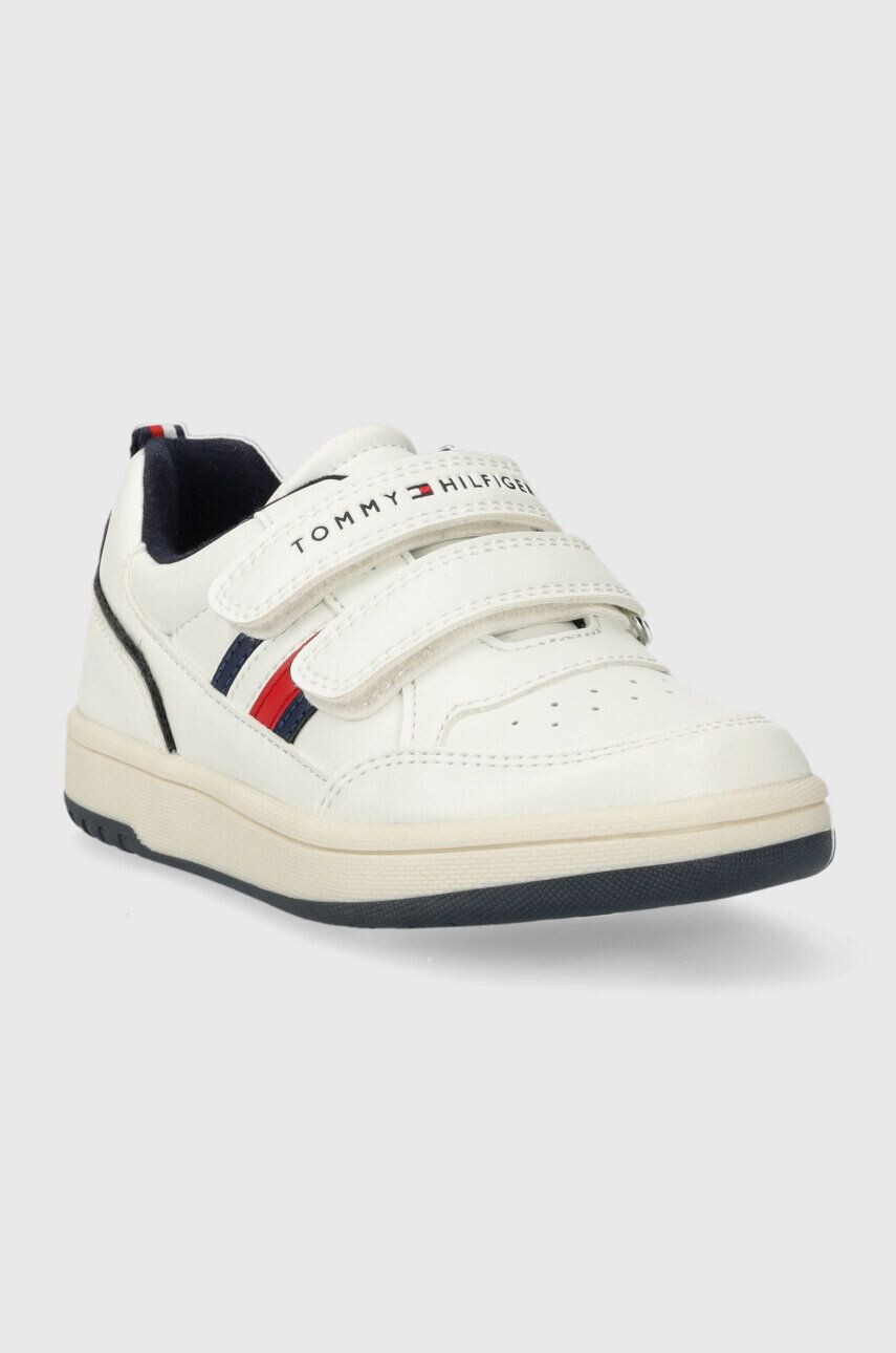 Tommy Hilfiger Dětské sneakers boty bílá barva - Pepit.cz