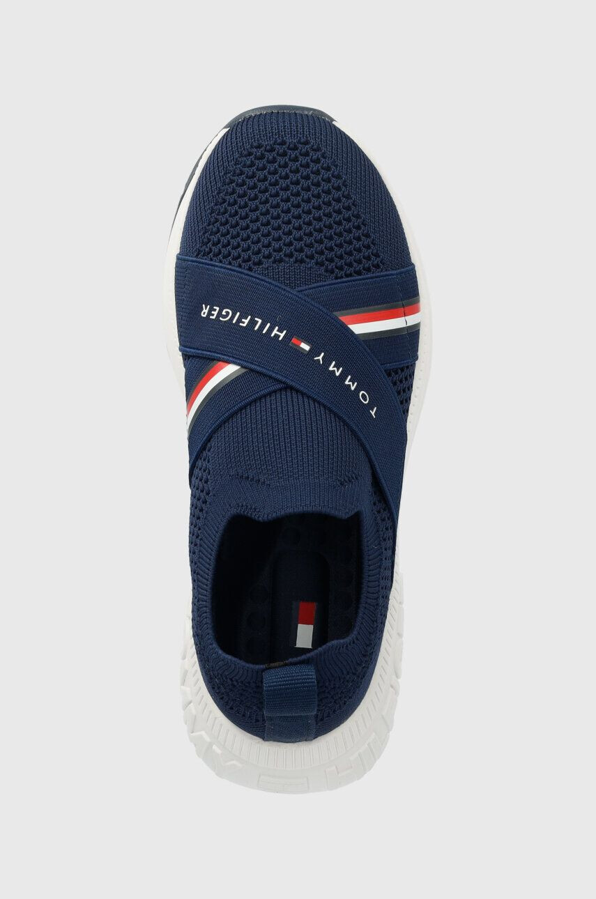 Tommy Hilfiger Dětské sneakers boty tmavomodrá barva - Pepit.cz