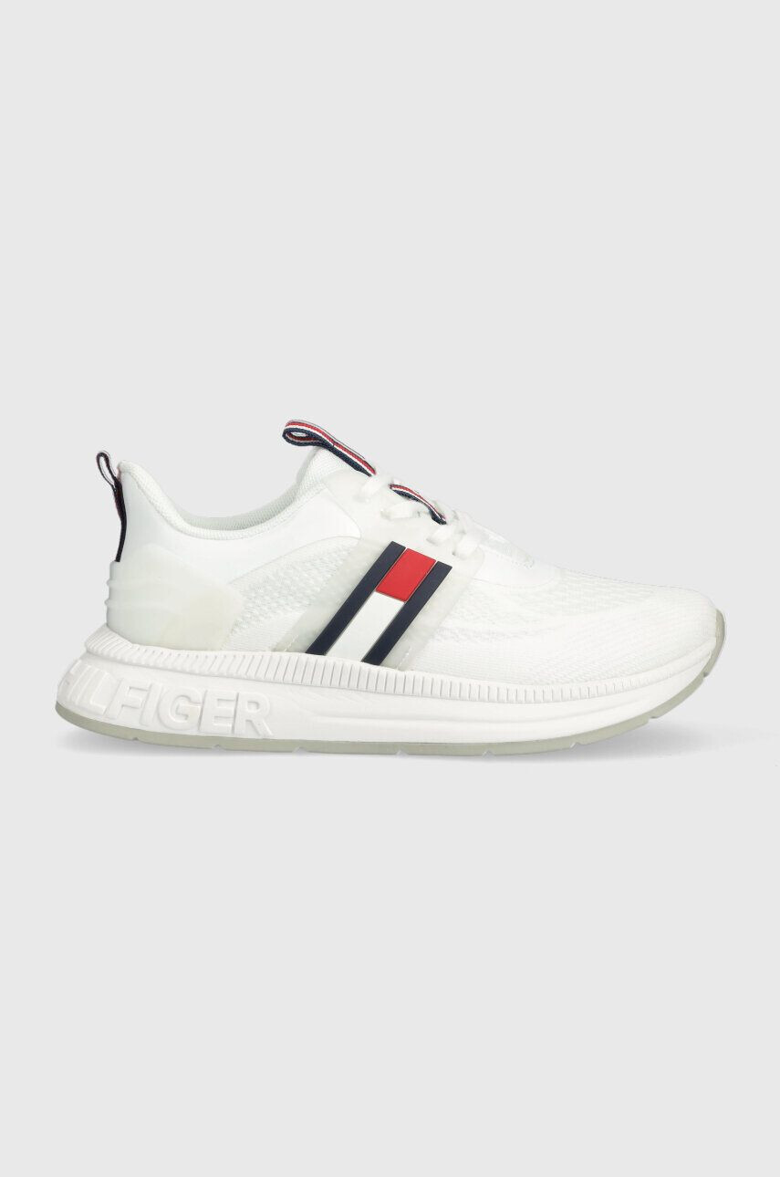 Tommy Hilfiger Dětské sneakers boty černá barva - Pepit.cz