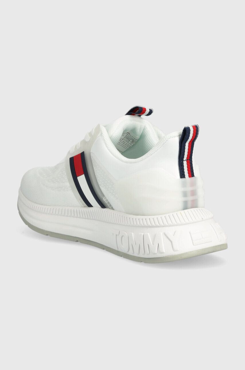 Tommy Hilfiger Dětské sneakers boty černá barva - Pepit.cz