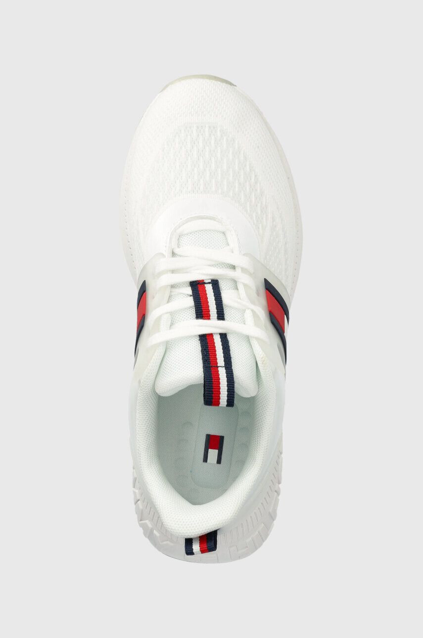 Tommy Hilfiger Dětské sneakers boty černá barva - Pepit.cz