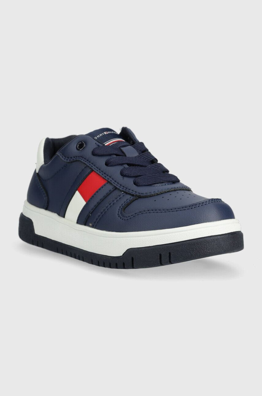 Tommy Hilfiger Dětské sneakers boty tmavomodrá barva - Pepit.cz