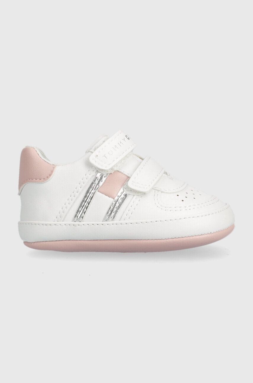 Tommy Hilfiger Dětské sneakers boty bílá barva - Pepit.cz