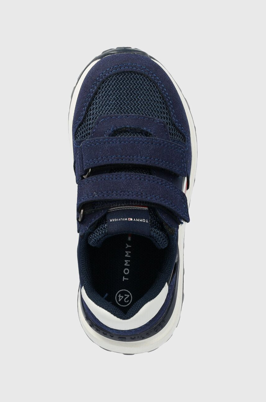 Tommy Hilfiger Dětské sneakers boty tmavomodrá barva - Pepit.cz