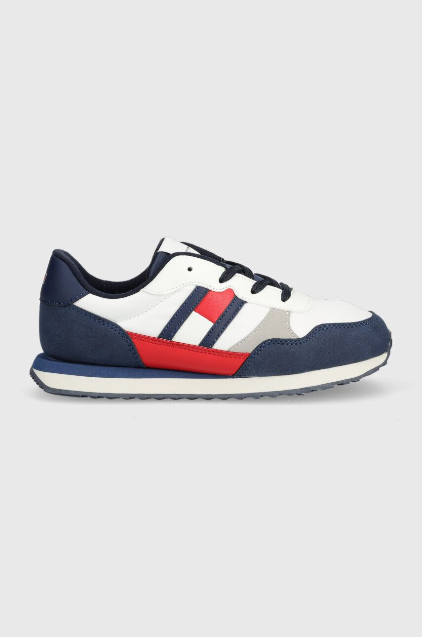 Tommy Hilfiger Dětské sneakers boty tmavomodrá barva - Pepit.cz