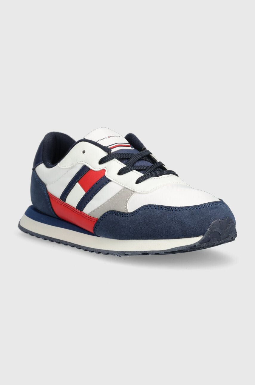 Tommy Hilfiger Dětské sneakers boty tmavomodrá barva - Pepit.cz