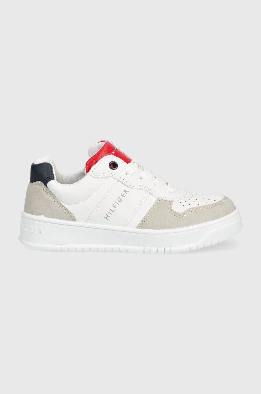 Tommy Hilfiger Dětské sneakers boty bílá barva - Pepit.cz